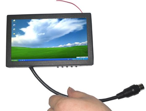 Metal Cover VGA Touch Screen Monitor voor Industriƫle PC. Mini pc monitor MINI itx Display|touch screen monitor|vga touch screentouch screen - AliExpress
